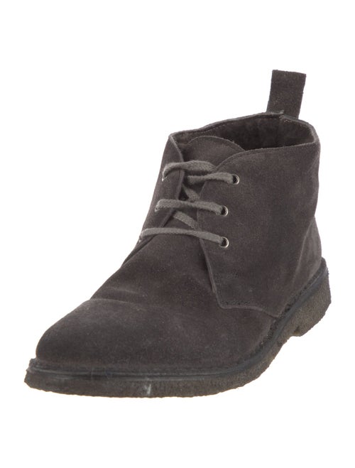 Vince Suede Lace-Up Boots