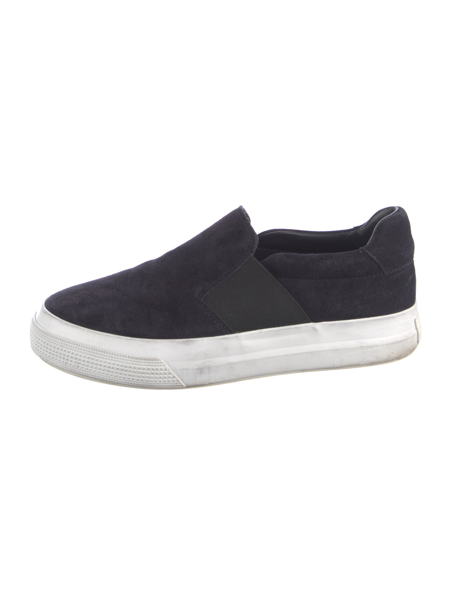Vince Suede Colorblock Pattern Sneakers
