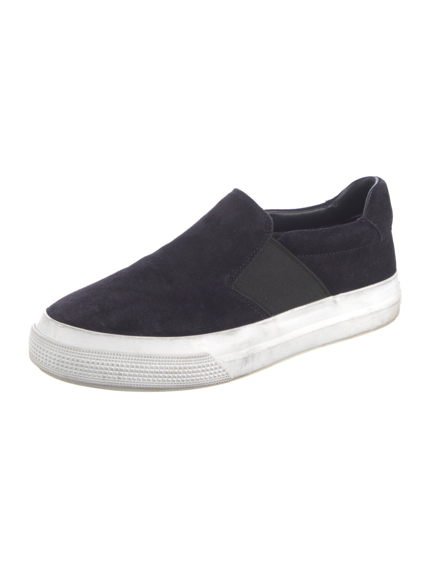 Vince Suede Colorblock Pattern Sneakers
