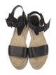 Vince Leather Printed Espadrilles