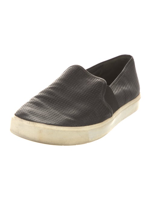 Vince Leather Colorblock Pattern Flats