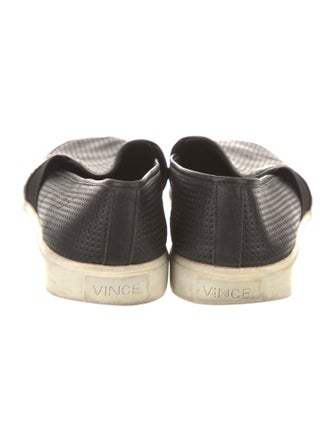 Vince Leather Colorblock Pattern Flats