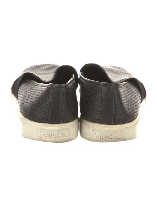 Vince Leather Colorblock Pattern Flats