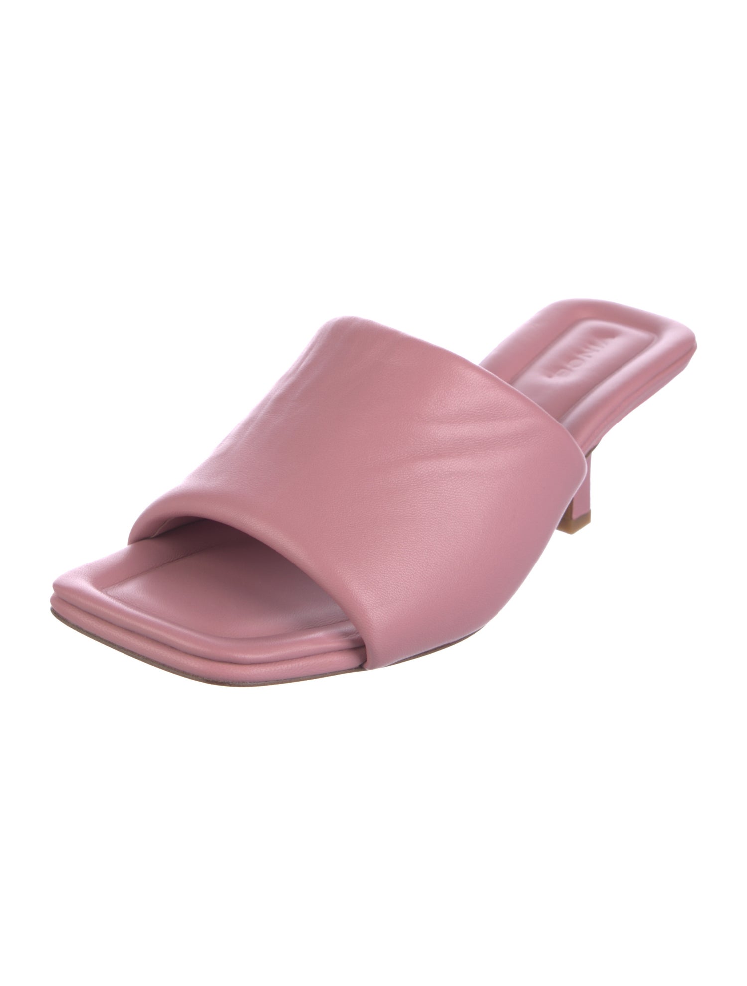 Vince Leather Slides