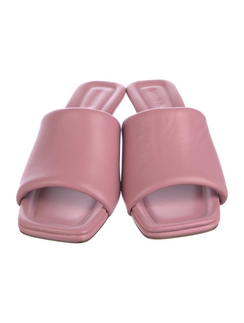 Vince Leather Slides