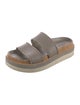 Vince Leather Slides