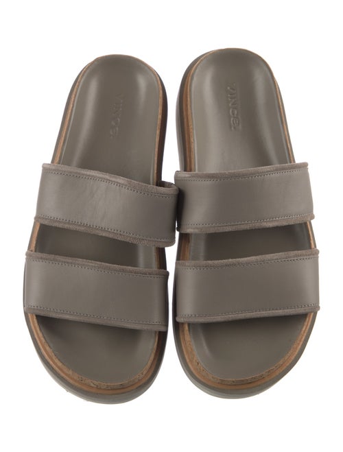 Vince Leather Slides