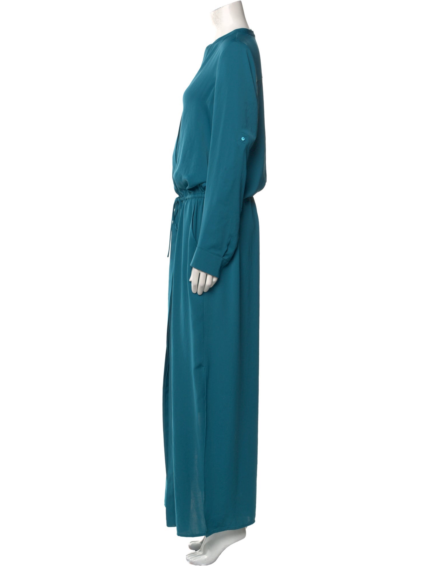 Vince V-Neck Long Dress