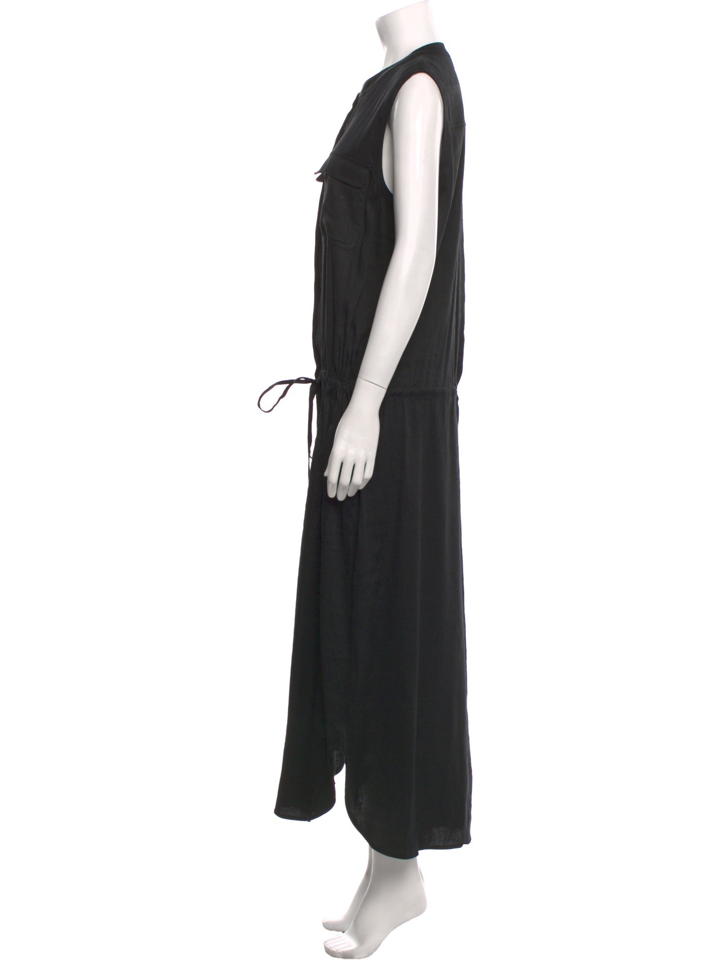 Vince Linen Long Dress