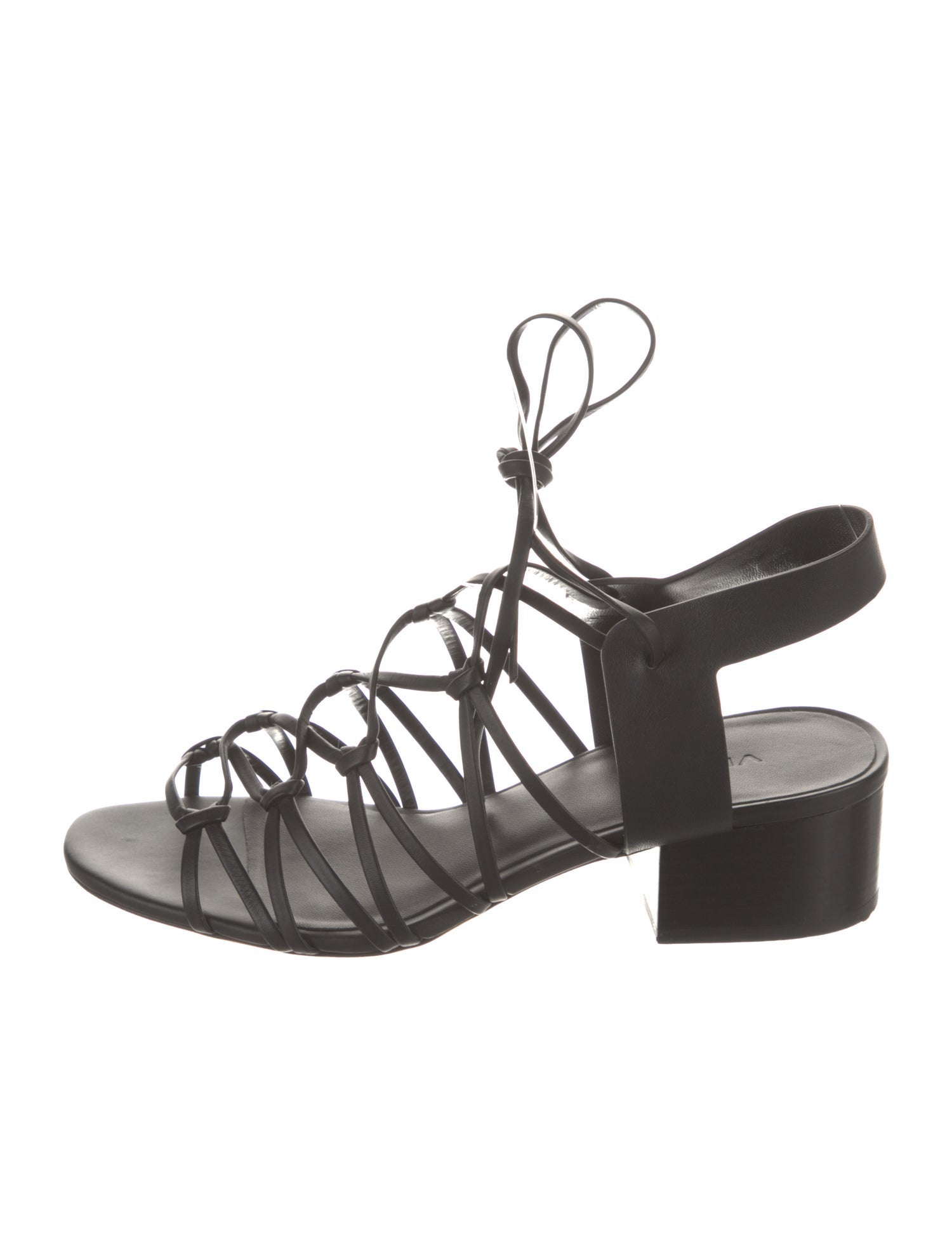 Vince Leather Slingback Sandals