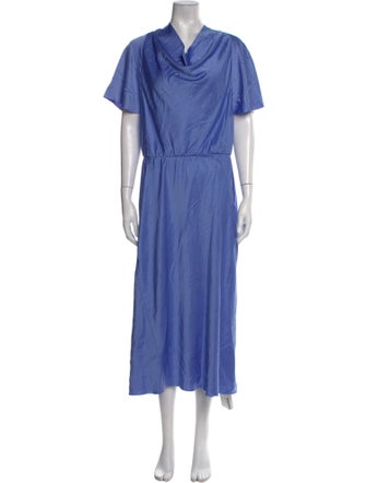 Vince Cowl Neck Long Dress