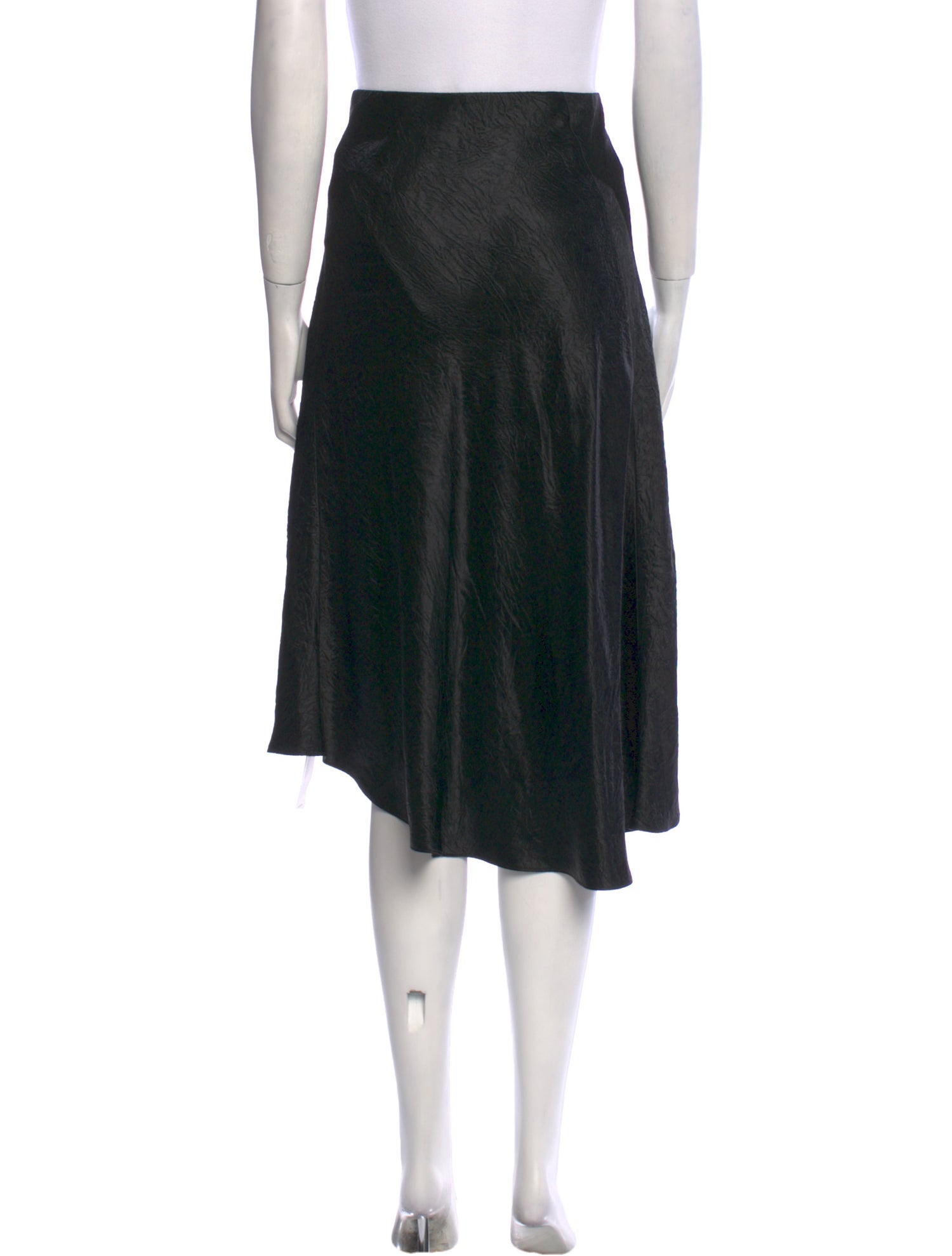 Vince Satin Midi Length Skirt