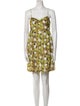 Vince Printed Mini Dress