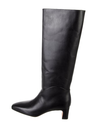 Vince Leather Riding Boots