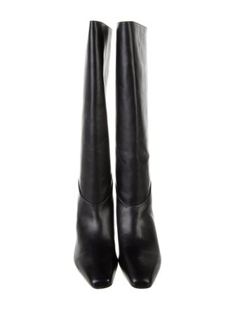 Vince Leather Riding Boots