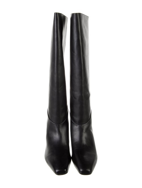 Vince Leather Riding Boots