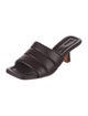 Vince Leather Slides