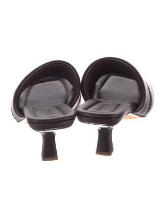 Vince Leather Slides