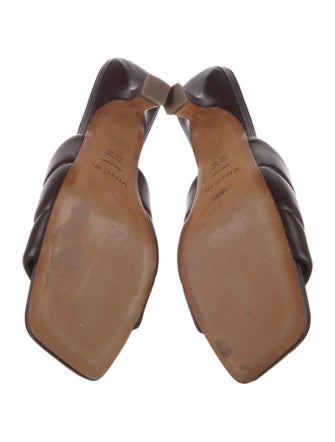 Vince Leather Slides