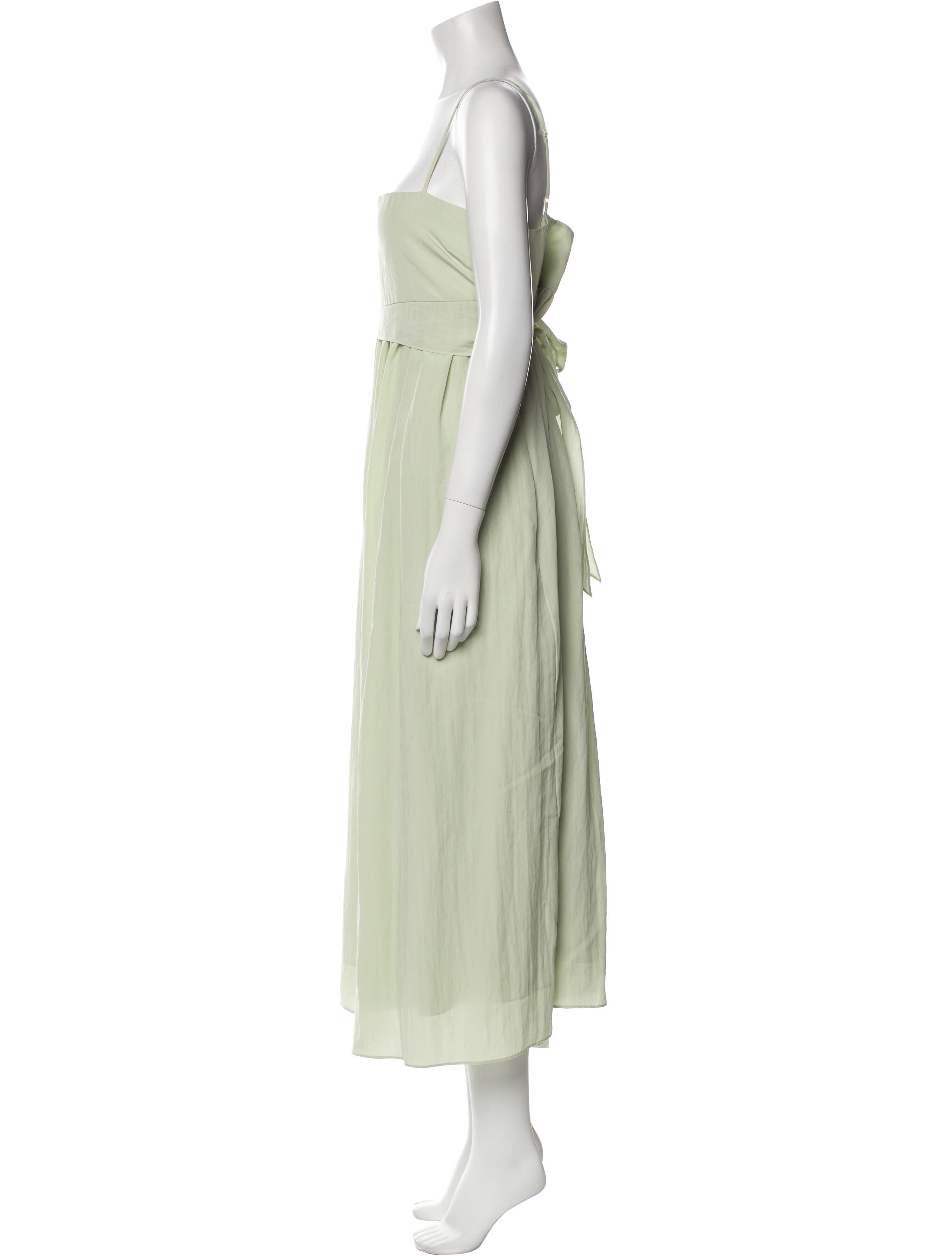 Vince Square Neckline Long Dress