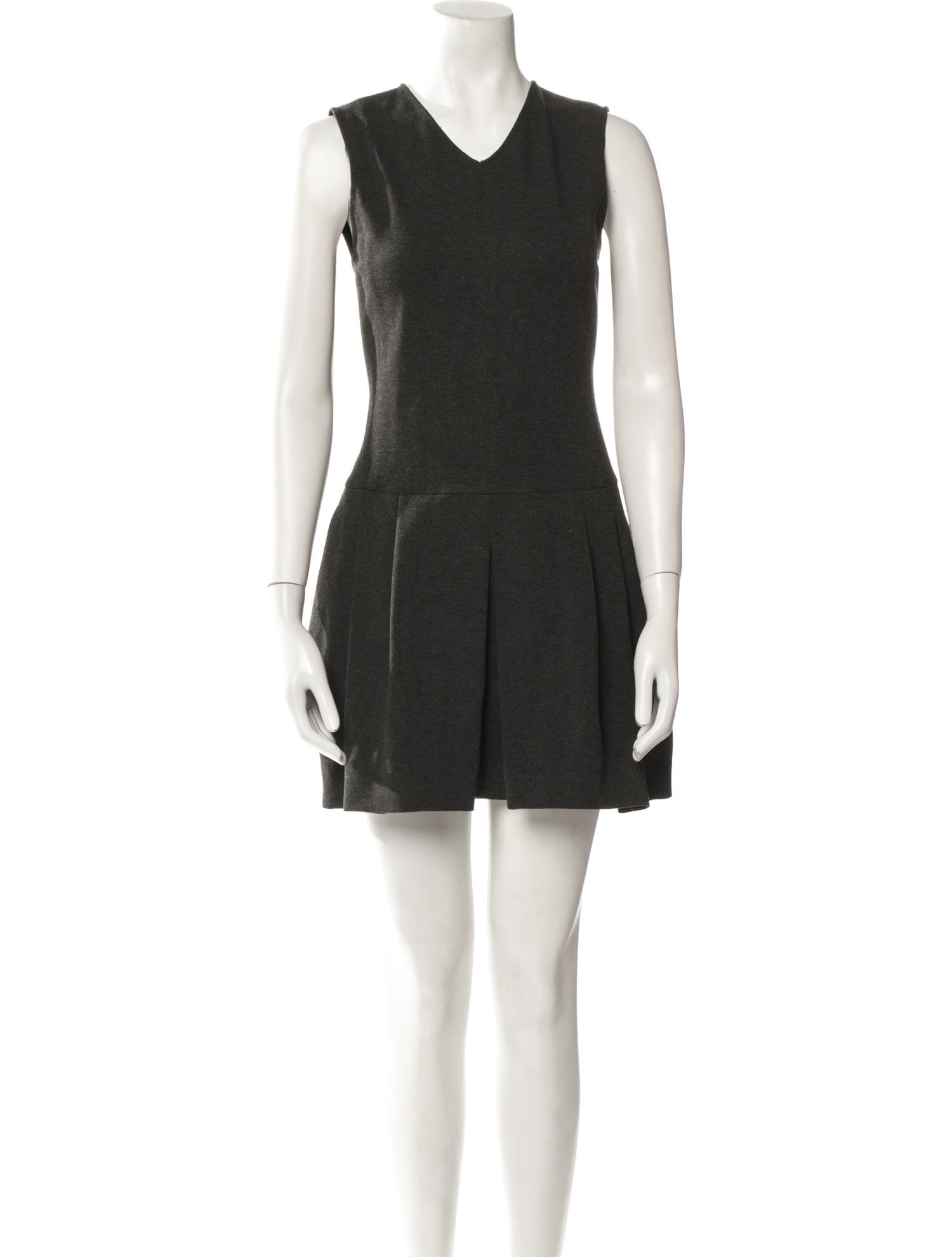 Vince V-Neck Mini Dress