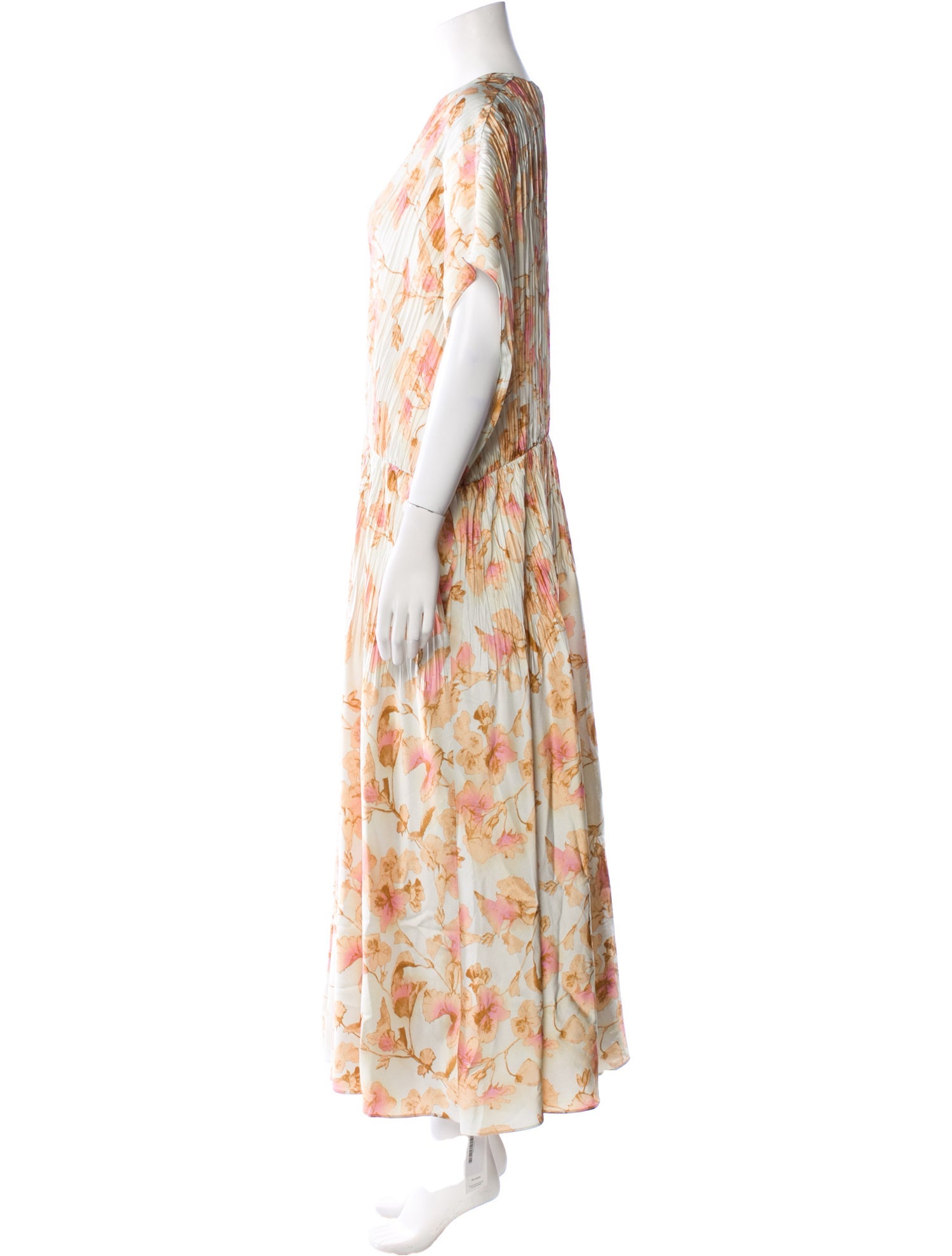 Vince Printed Long Dress