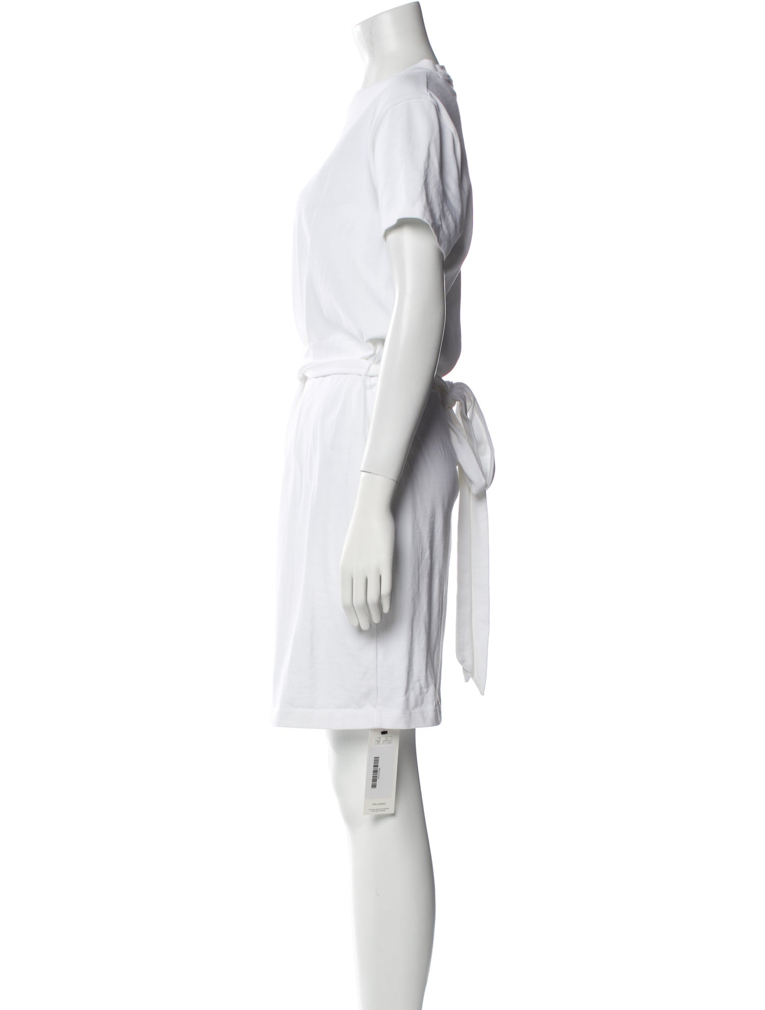 Vince Bateau Neckline Mini Dress