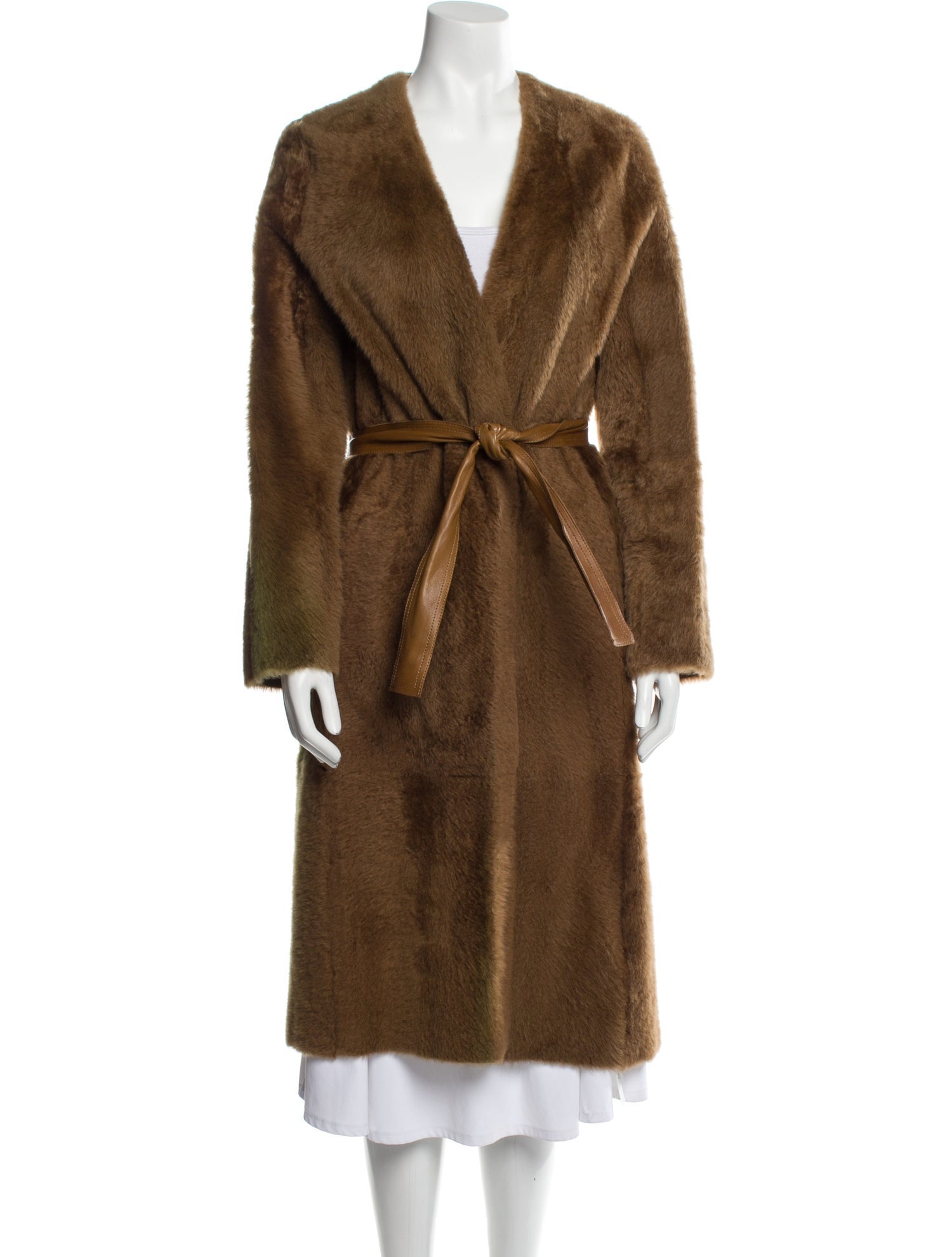 Vince Shearling Fur Coat