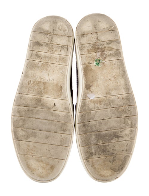 Vince Leather Printed Loafers