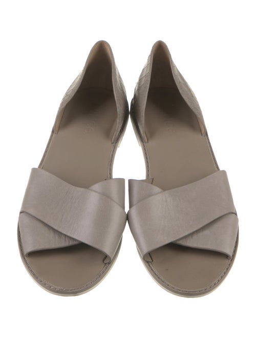 Vince Leather Slides