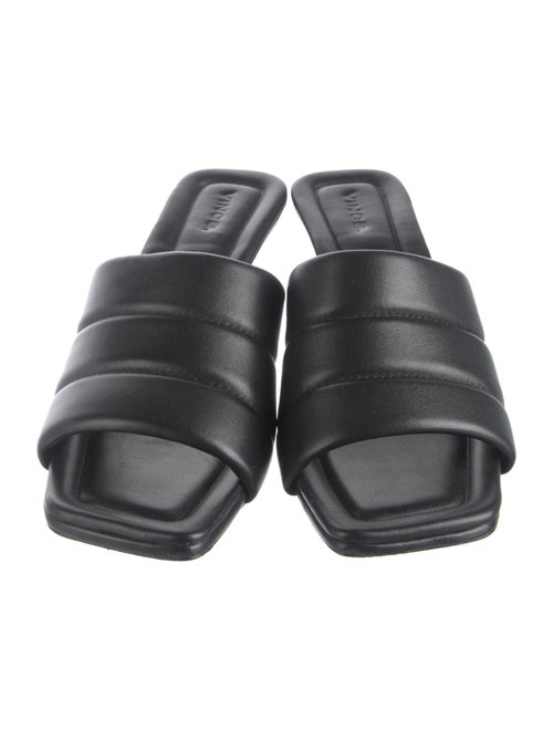 Vince Leather Slides