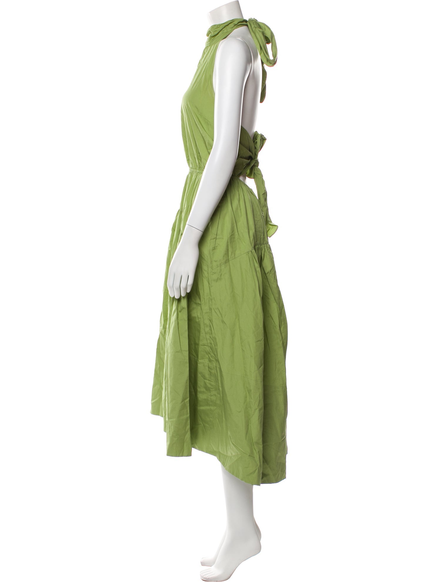 Vince Mock Neck Long Dress