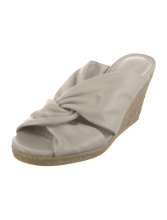 Vince Leather Slides