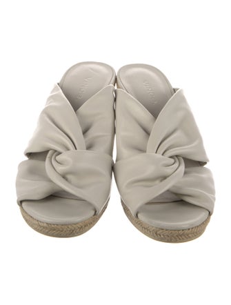 Vince Leather Slides