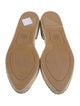 Vince Leather Whipstitch Trim Espadrilles