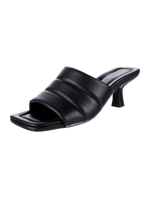 Vince Leather Slides