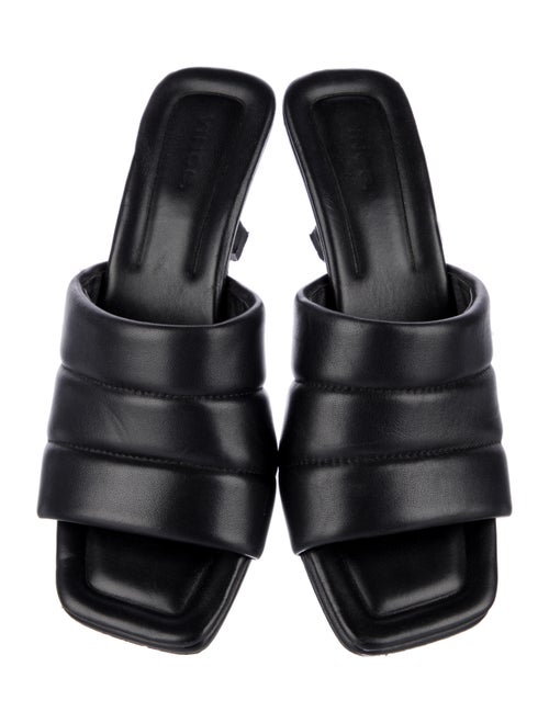 Vince Leather Slides