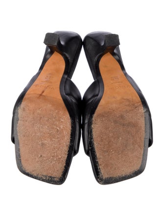 Vince Leather Slides