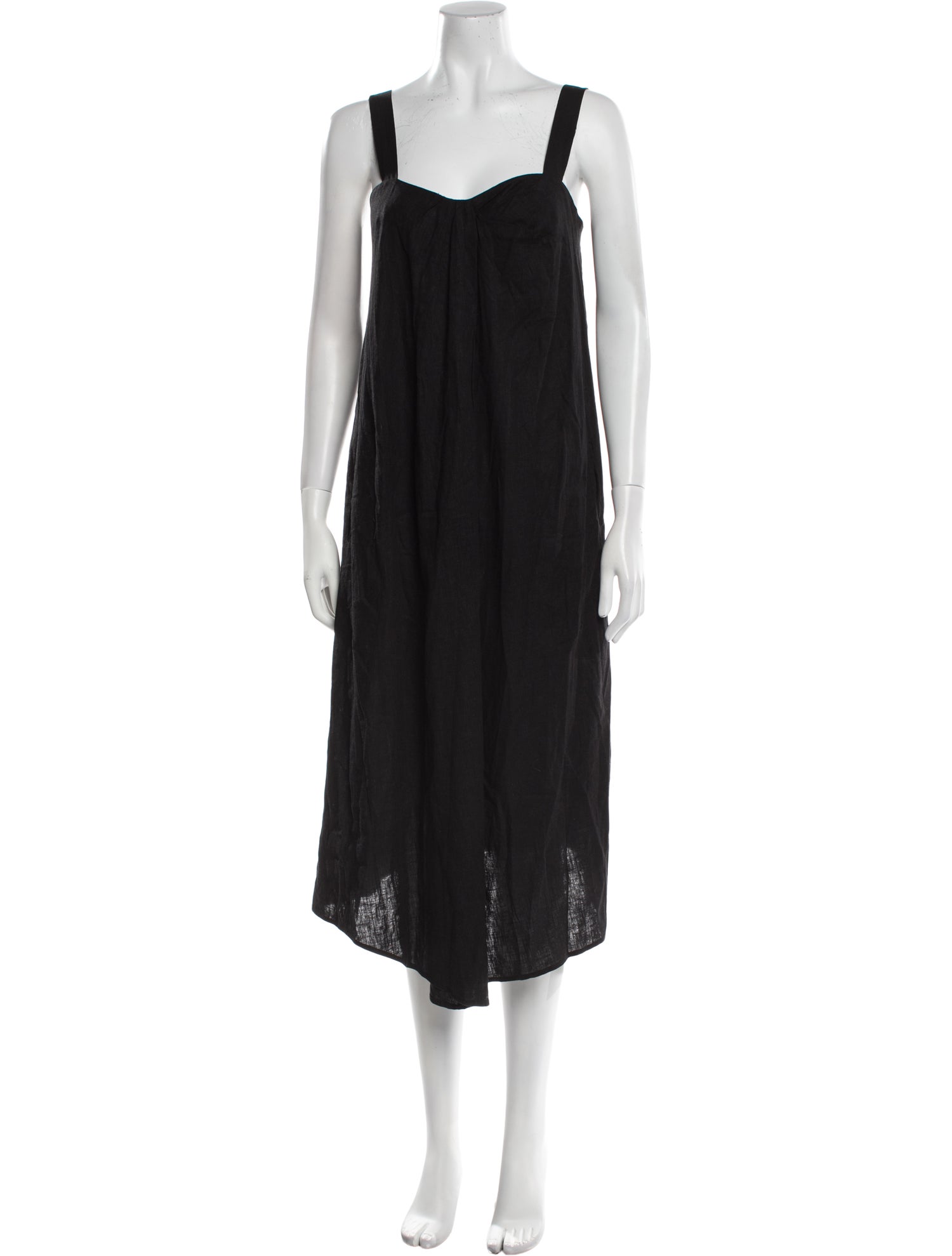 Vince Square Neckline Long Dress