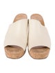 Vince Leather Slides