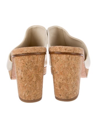 Vince Leather Slides