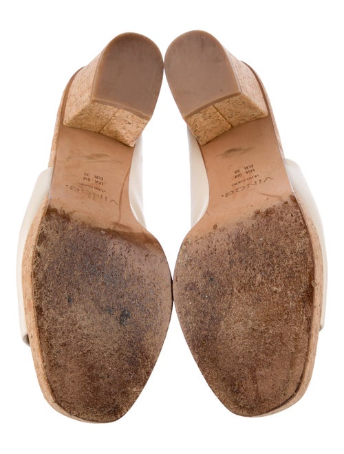 Vince Leather Slides