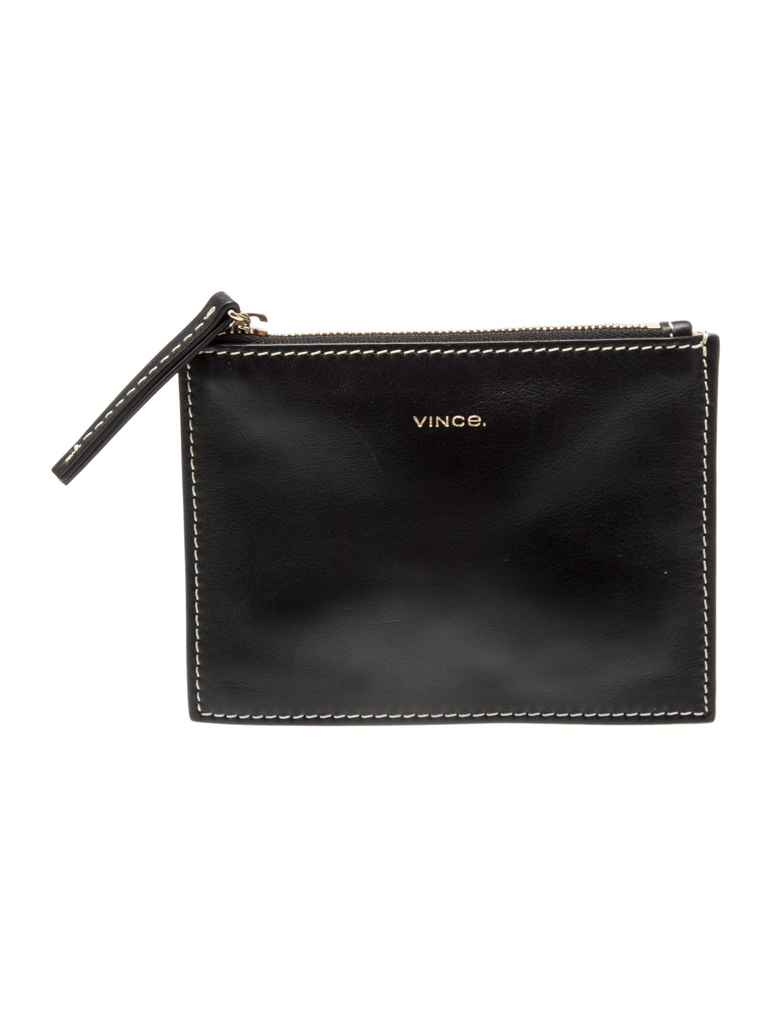 Vince Leather Clutch