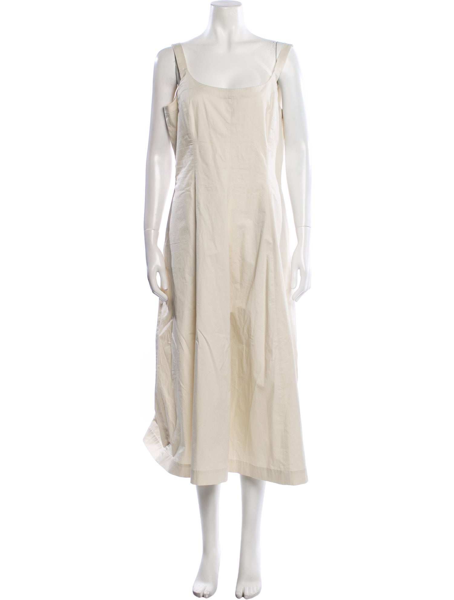 Vince Square Neckline Long Dress