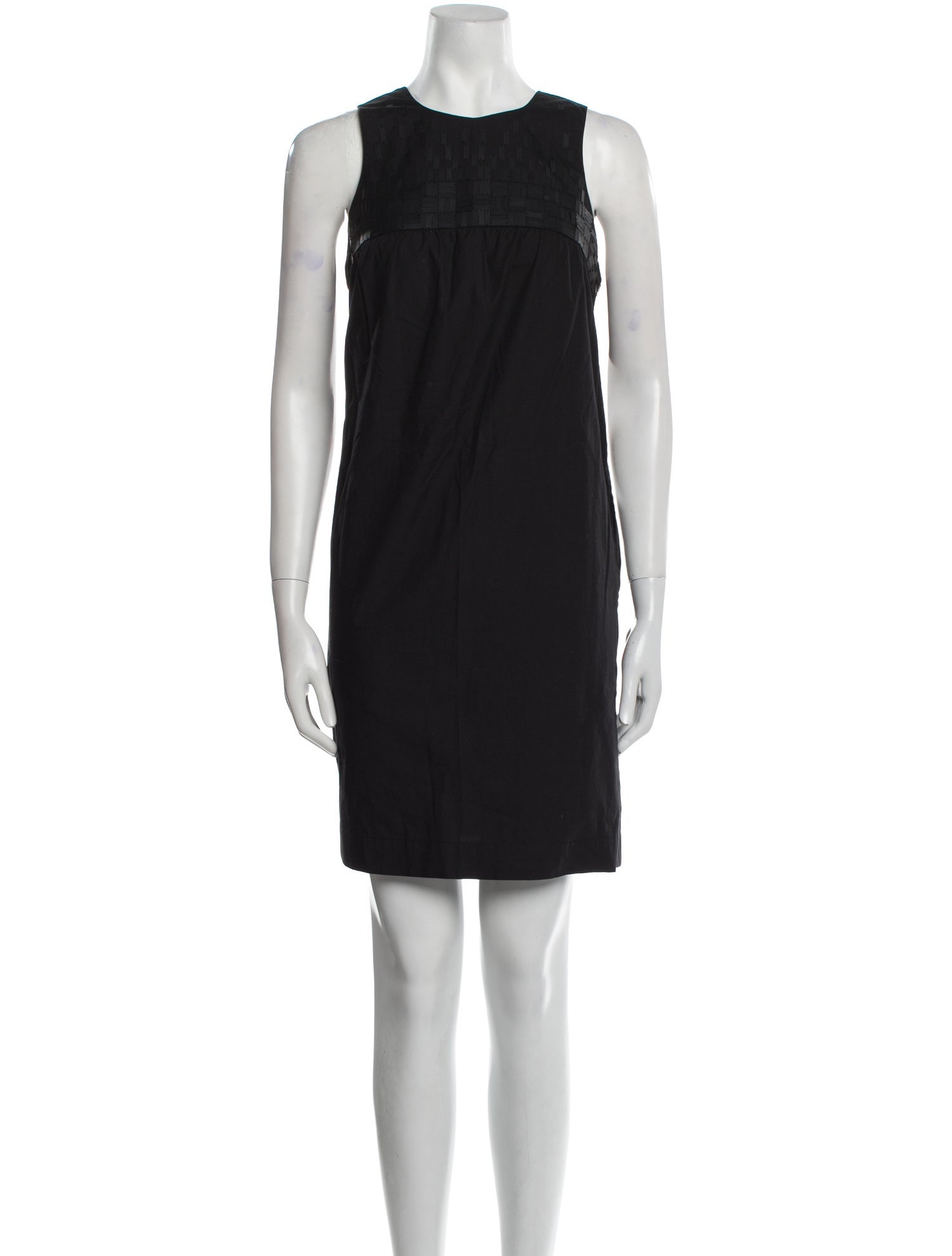 Vince Crew Neck Mini Dress