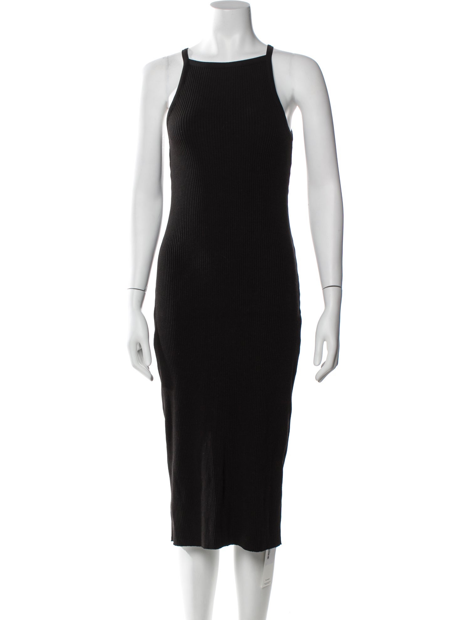 Vince Square Neckline Midi Length Dress