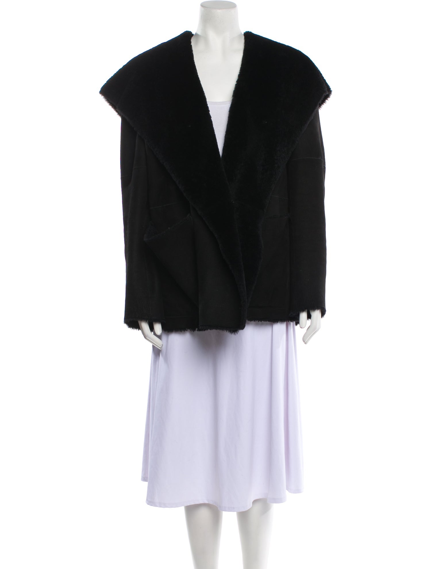 Vince Shearling Fur Coat