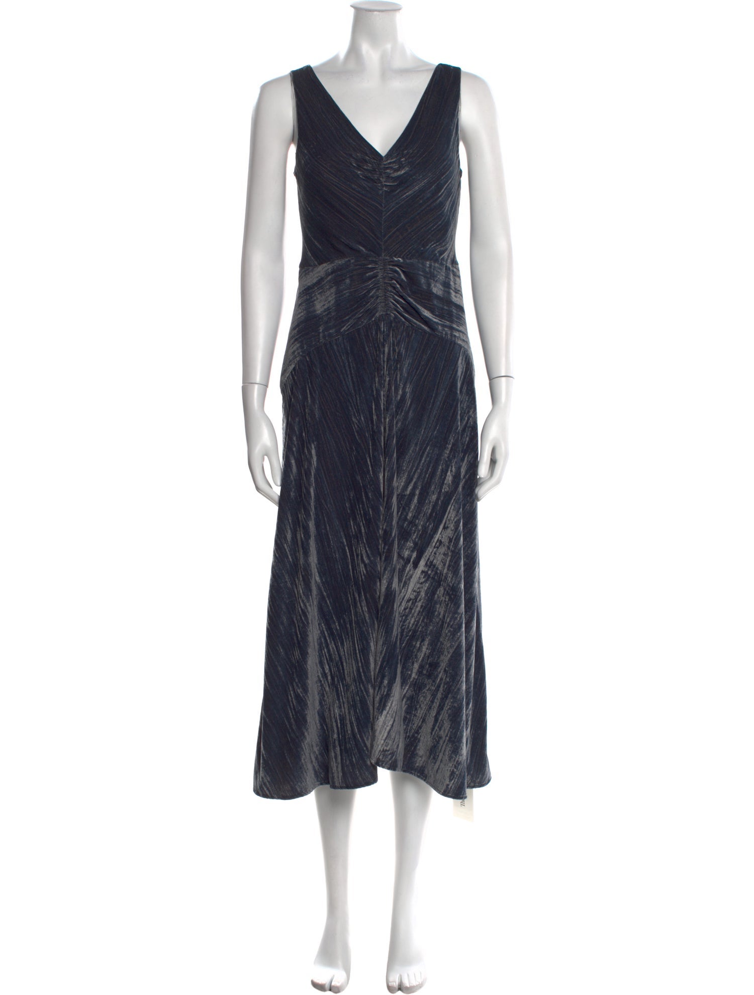 Vince V-Neck Long Dress