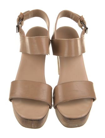 Vince Leather Gladiator Sandals
