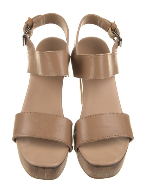 Vince Leather Gladiator Sandals